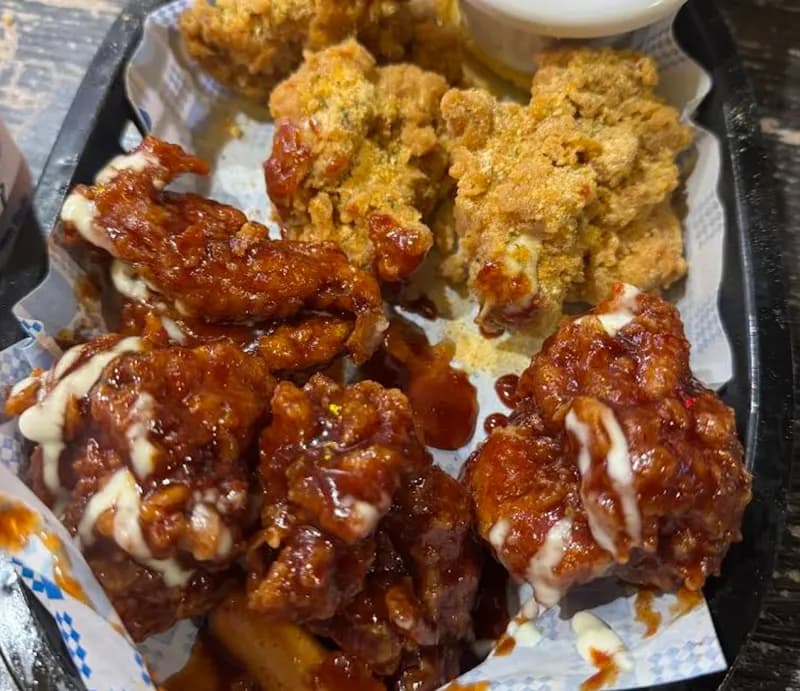 JJINDAKK Korean chicken review by June Garrastatxu