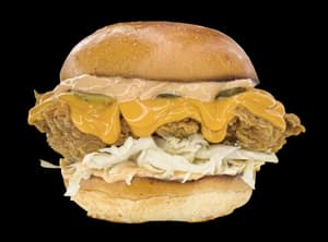 Cheese Burger - JJINDAKK Korean chicken Newcastle